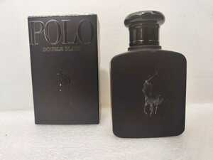 75ml【送料無料】Ralph Lauren POLO DOUBLE BLACK EDT ラルフローレン ポロ ダブルブラック オードトワレ オーデトワレ