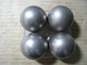 鉄球４球セット　直径約37㎜×4　重さ約203ｇ/１個　総重量809ｇ　管理番号MC-79