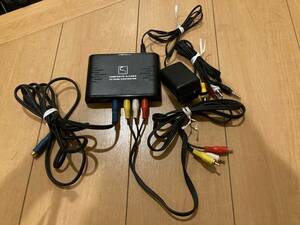 HDMIコンバータ　　アナログ信号（S端子付）to　HDMI