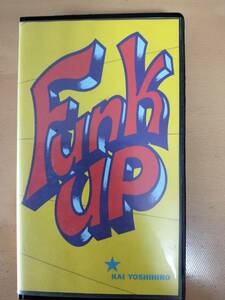 ★☆(貴重・当時もの) 甲斐よしひろ /VHS　「Funk Up ★ Live！」 (No.4755)☆★