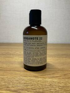 ル ラボ ベルガモット 22 マッサージ ＆ バス パフューミング オイル (スキンオイル) 120ml / LE LABO BERGAMOTE 22 Body Oil