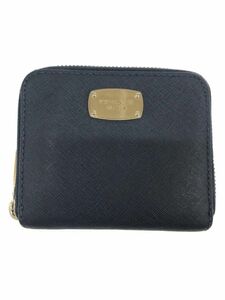 MICHAEL KORS マイケルコース ファスナー 財布 紺 ■■ ☆ dfc6 レディース