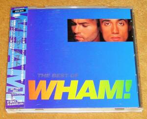 帯付きリマスター盤CD☆ワム！／ザ・ベスト（ESCA-6879）　ラスト・クリスマス、THE BEST OF WHAM！、ジョージ・マイケル