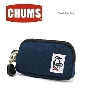 CHUMS チャムス リサイクルコインケース ネイビー CH60-3572　小銭入れ　コインケース　アウトドア　キャンプ