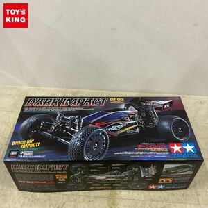 1円〜 タミヤ 電動RC 4WDレーシングバギー 1/10 ダークインパクト シャフトドライブ4WD FD-03シャーシ 前後ポールデフ標準装備