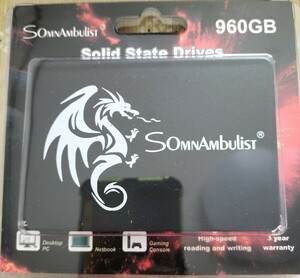(新品) SSD SOMNAMbulist 960gb ※エラーチェック済品