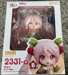 グッドスマイルカンパニー ねんどろいど 2331-a B賞 桜ミク　セーラー服ver 未使用品