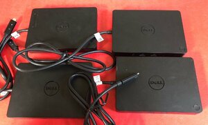 1円～　DELL　Business Dock WD15　ドッキングステーション　K17A K17A001　USB Type-C　計4点　現状品　(動作未確認) / HDMI / VGA / LAN