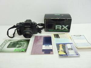 V5673t CONTAX RX コンタックス フィルム 一眼レフカメラ ボディ Carl Zeiss Planar F1.4 50mm