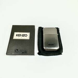 ケンゾー d9 KENZO ライター 黒パールメッキ ヴィンテージ 箱付き F