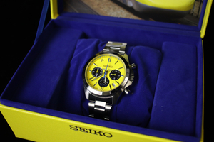 【5000点限定】SEIKO 20th Class 923 Dr.Yellow セイコー 923形 ドクターイエロー 20周年 記念ウォッチ 腕時計 輸送箱 箱付 025JYDJQ02
