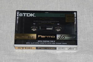 ★　TDK　★　MA-XG Fermo　46分　カセットテープ　メタルテープ　【 MA-XG46F 】
