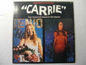 O.S.T. CARRIE　キャリー　 　- Pino Donaggio - Brian De Palma - Sissy Spacek - Piper Laurie - Stephen King -