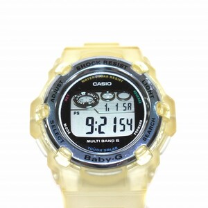 カシオ CASIO LOVE THE SEA AND THE EARTH Baby-G SPECIAL BGR-3008K-7JR 腕時計 デジタル タフソーラー ホワイト /WM レディース