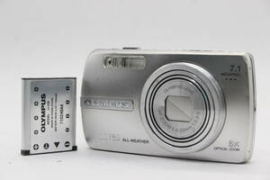 【返品保証】 オリンパス Olympus μ 750 5x バッテリー付き コンパクトデジタルカメラ s7580
