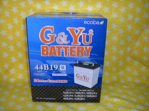 G＆Yu　エコバ　ecoba　４４Ｂ１９Ｒ バッテリー（　28B19R 34B19R 36B19R 38B19R 40B19R 42B19R 　パワーアップ、同サイズ品　）