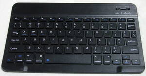 bluetooth ワイヤレスキーボード コンパクト 薄型 黒 ブラック 充電式