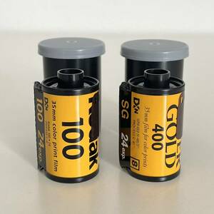 Kodac フィルム　期限切れ カラーフィルム コダックフィルム kodac100 super gold 400 未使用　冷蔵庫保管 　箱無し