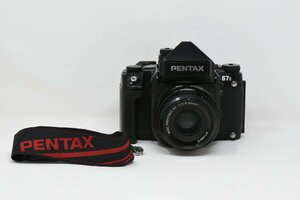 PENTAX 67 II 中判フィルムカメラ 本体 / SMC PENTAX 67 90mm f2.8 レンズ付き ※通電確認済み、現状渡し。
