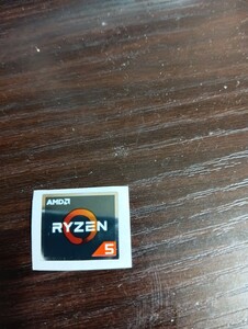 amd ryzen5 ステッカー　新品