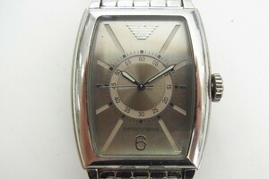 I564-N37-763◎EMPORIO ARMANI エンポリオアルマーニ AR-0911 メンズ クォーツ 腕時計 現状品① ◎