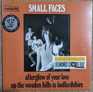 Small Faces-Afterglow Of Your Love★英RSD限定7"/Ronnie Lane/Steve Marriott/Humble Pie/Mods