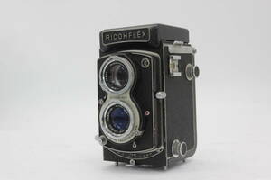 【訳あり品】 リコー Ricohflex RIKEN RICONAR 8cm F3.5 二眼カメラ v27