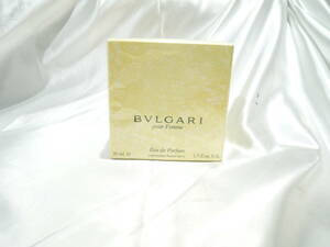 ☆BVLGARI ブルガリ プールファム オードパルファム 50ml 未使用品 女性用香水☆