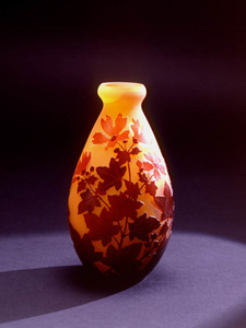 E.Galle　エミール・ガレ工房 作（アンティーク） ガレ花瓶
