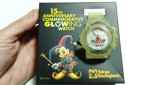 ディズニーランド15周年記念ウオッチ　ジャンク　アニバーサリー　TOKYO DISNEYLAND 15TH ANNIVERSARY WATCH