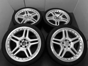 メルセデスベンツ AMG W230 SLクラス 純正 CLS 9.5J+31 8.5J+25 PCD112 CLK63 SL55 SL63 SL350 SL500 SL600 SL280 SL550 285/30/19 255/35