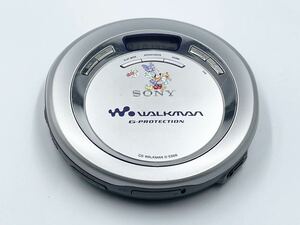 再生○ 概ね美品　SONY D-E666 WALKMAN ポータブルCDプレーヤー