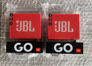 新品未開封 JBL GO Bluetoothスピーカー ポータブル レッド【トヨタ新型カムリ仕様】非売品 超希少 2点セット