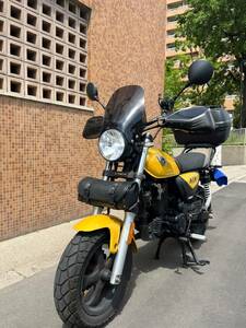 動画・KYMCO・A.I.R150fi・8,900km・ETC＋グリップヒーター＋リアキャリア＋トップケース / アメリカン・ネイキッド・ストリート・エイプ