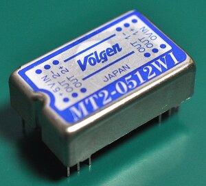 VOLGEN MT2-0512WI DC-DCコンバータ (IN DC5V/OUT DC±12V・80mA) [管理:SA1204]