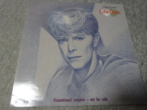 激レア 英国 プロモ限定LP「Lifetimes / Promotional Sampler」デヴィッド・ボウイ David Bowie UK イギリス