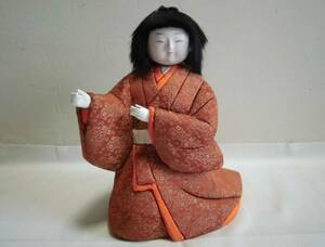 古い 木目込人形 わらべ人形 日本人形 置物 飾り物 工芸品 レトロ