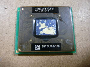 送料無料◆Mobile Pentium3 750MHz SL53P 作動確認済