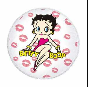 Betty Boop ベティちゃん② ビーチタオル 激かわ 万能 海 レジャー ヨガ インテリア 何でもOK