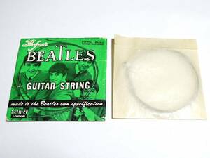 ♪ 1960年代BEATLES GUITAR STRINGS (5th String)　N.O.S. 超レア・コレクターズ・メモラビリアアイテム！