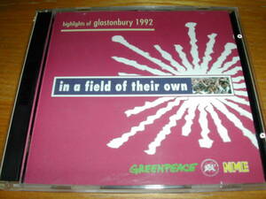 V.A. / In A Field Of Their Own; Highlights Of Glastonbury 1992 輸入２枚組CD James, Lush, Curve, Blur, Spiritualized