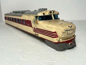 鉄道模型 キハ81 車体 ボディ ペーパー製 HOゲージ 車輌パーツ ジャンク