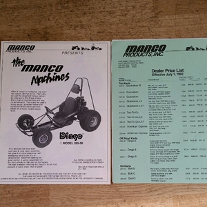1992 MANCO PRODUCTS カタログ