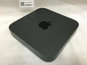 △1円スタート/Apple Mac mini Four Thunderbolt 3 Ports 2018 A1993 EMC3213/Core i3 3.6GHz/256GB/16GB/Mac OS Monterey