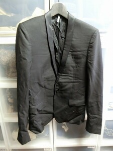 Dior シングル ジャケット 46 ブラック #S2V223 ディオール