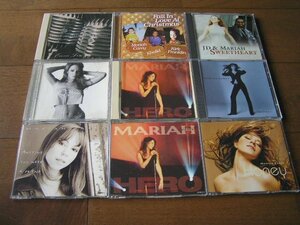 【JR403】 CDS 《Mariah Carey / マライヤ・キャリー》 Hero / Fantasy / Honey 他 - 9CD