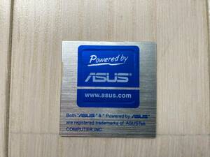 Powerd by ASUS ロゴシール ①