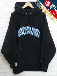 8T0604/DESCENDANT TEAM HOODED SWEATSHIRT ディセンダント スウェットパーカー