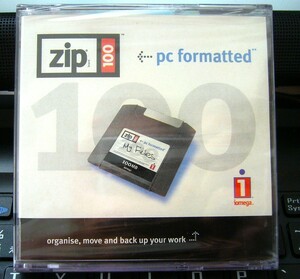 送料無料 新品 未開封 即決 zip 100 ディスク 100MB iomega 純正 アイオメガ disk pc formatted フォーマット PC100MB 記録 大容量 媒体