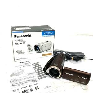 動作OK パナソニック Panasonic HC-V550M 箱付属品 デジタルビデオカメラ カ15